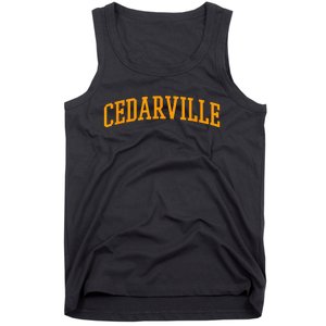 Cedarville Athletic Arch College University Style Tank Top