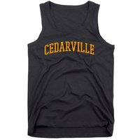 Cedarville Athletic Arch College University Style Tank Top