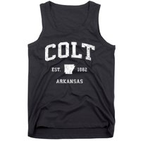 Colt Arkansas Ar Vintage Athletic Tank Top