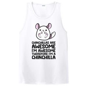 Chinchillas Are Awesome Therefore Im A Chinchilla PosiCharge Competitor Tank