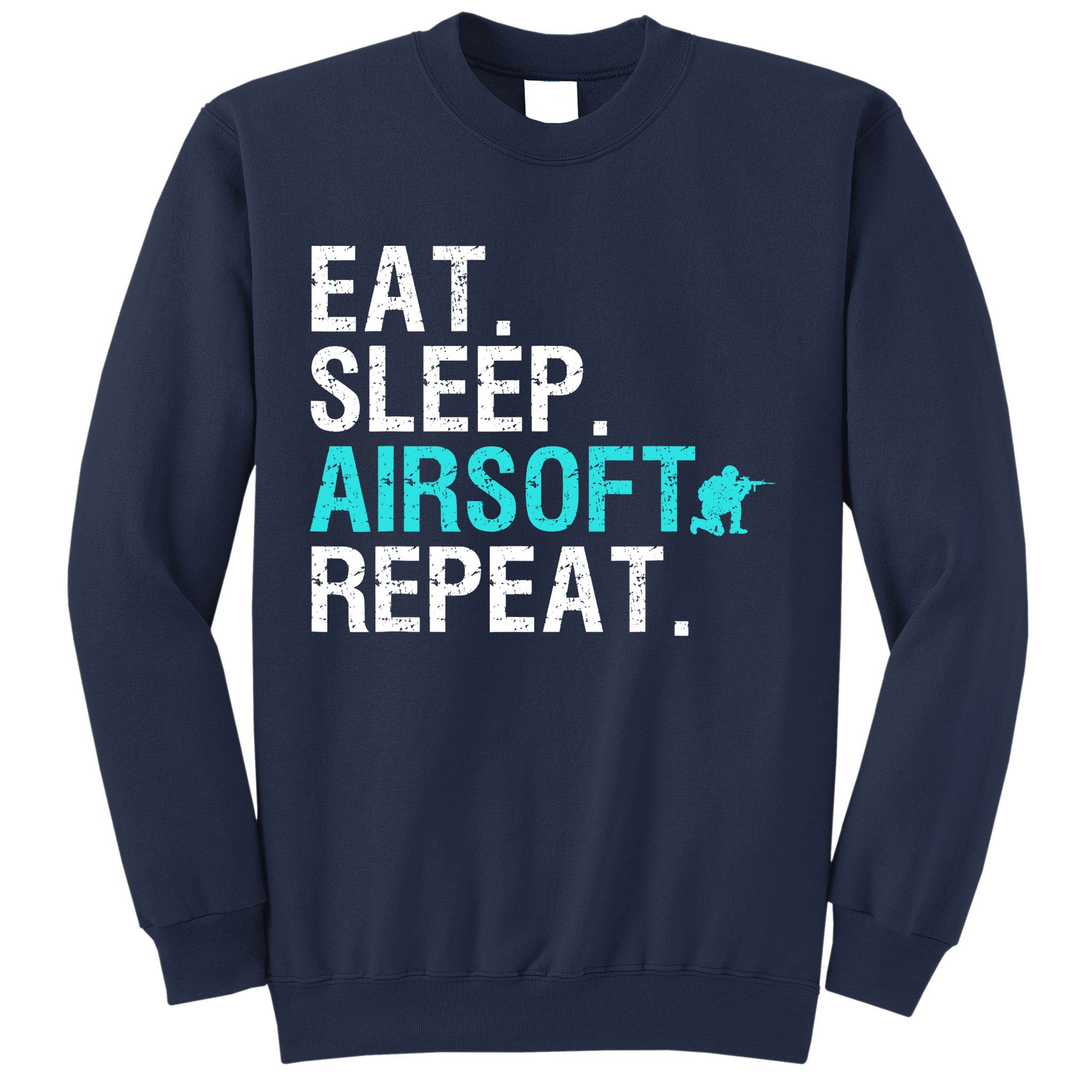 Cool Airsoft Art For Team Sport Airsoft Gun Match Sweatshirt