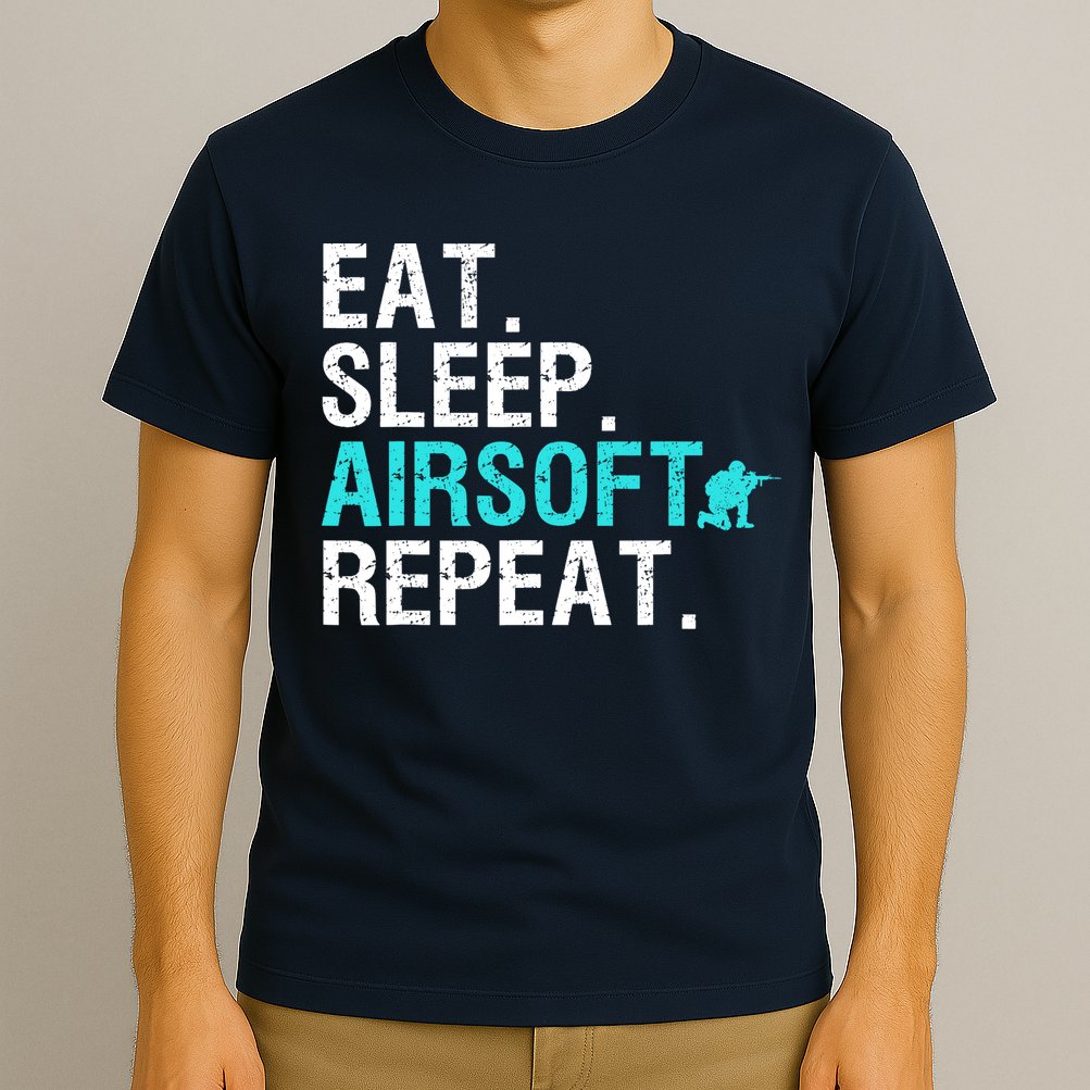 Cool Airsoft Art For Team Sport Airsoft Gun Match T-Shirt