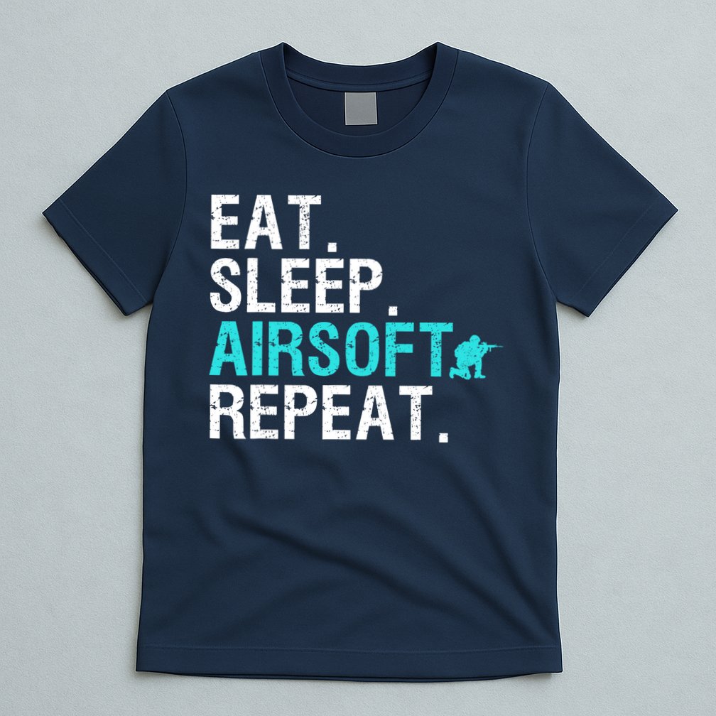 Cool Airsoft Art For Team Sport Airsoft Gun Match T-Shirt