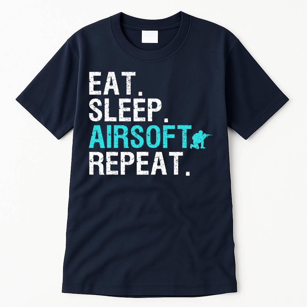 Cool Airsoft Art For Team Sport Airsoft Gun Match Tall T-Shirt