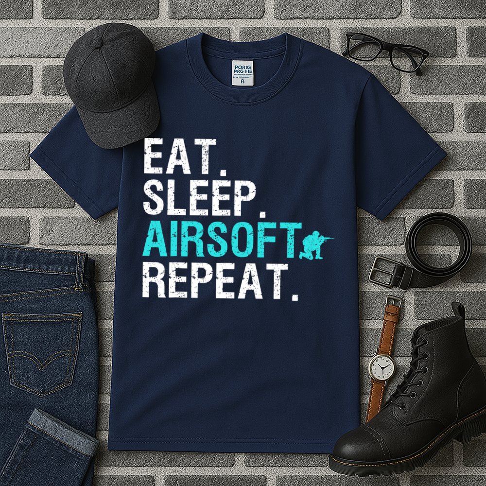 Cool Airsoft Art For Team Sport Airsoft Gun Match Tall T-Shirt