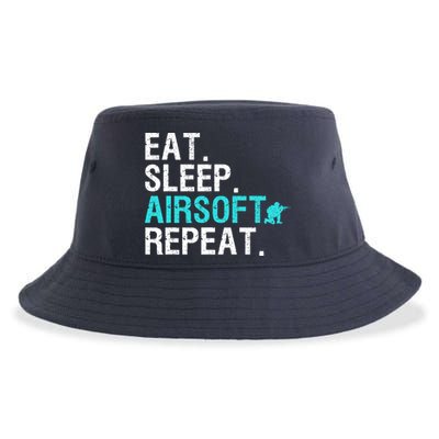 Cool Airsoft Art For Team Sport Airsoft Gun Match Sustainable Bucket Hat