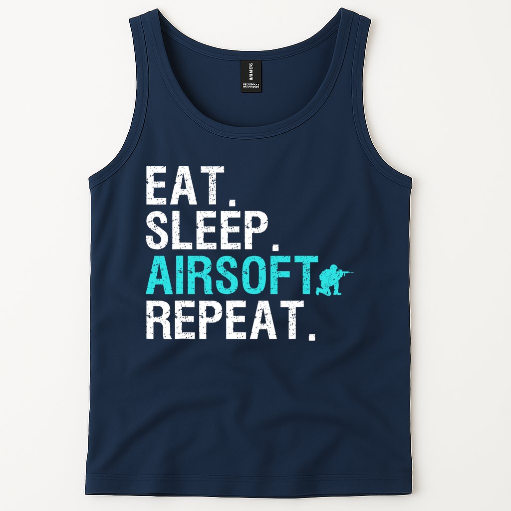 Cool Airsoft Art For Team Sport Airsoft Gun Match Tank Top