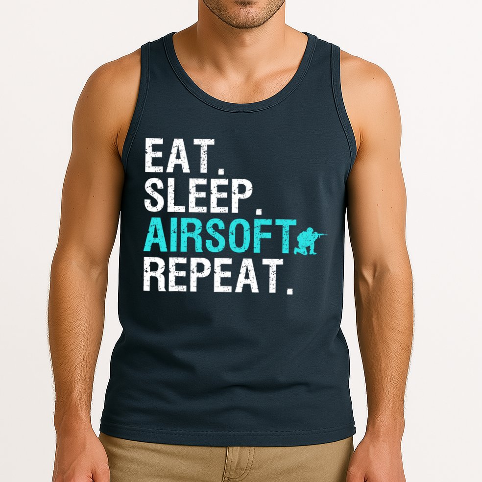 Cool Airsoft Art For Team Sport Airsoft Gun Match Tank Top