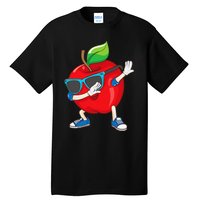 Cool Apple Art Apple Picking Apple Lover Gift Tall T-Shirt