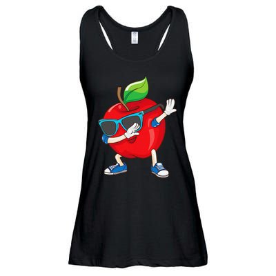 Cool Apple Art Apple Picking Apple Lover Gift Ladies Essential Flowy Tank