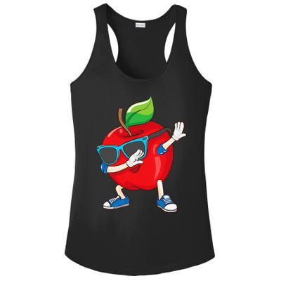 Cool Apple Art Apple Picking Apple Lover Gift Ladies PosiCharge Competitor Racerback Tank