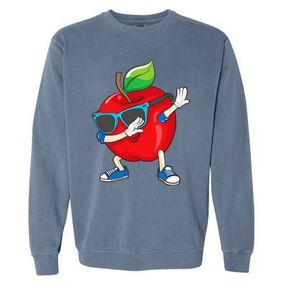 Cool Apple Art Apple Picking Apple Lover Gift Garment-Dyed Sweatshirt