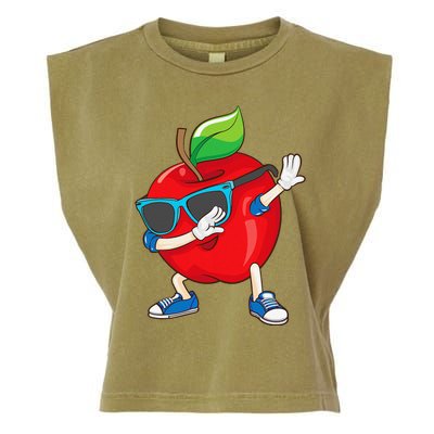 Cool Apple Art Apple Picking Apple Lover Gift Garment-Dyed Women's Muscle Tee