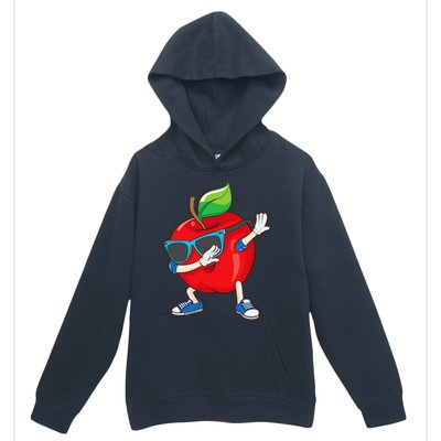 Cool Apple Art Apple Picking Apple Lover Gift Urban Pullover Hoodie