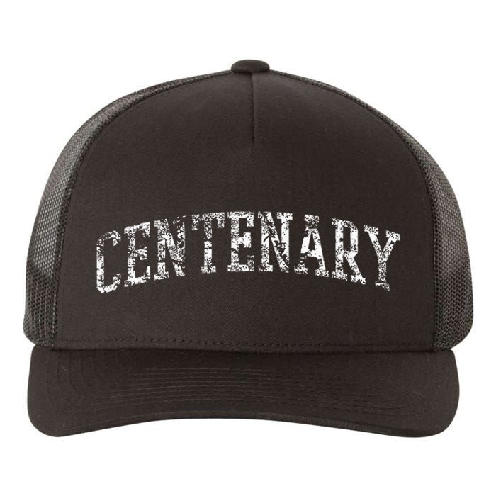 Centenary Athletic Arch College University Alumni Yupoong Adult 5-Panel Trucker Hat