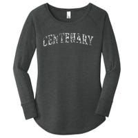 Centenary Athletic Arch College University Alumni Women's Perfect Tri Tunic Long Sleeve Shirt