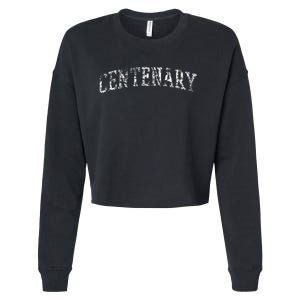 Centenary Athletic Arch College University Alumni Cropped Pullover Crew