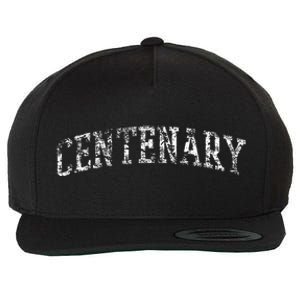 Centenary Athletic Arch College University Alumni Wool Snapback Cap