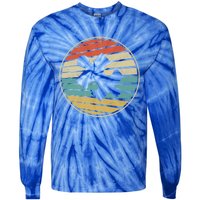 Cute Autism Awareness Vintage 70s 80s Autism Mom Dad Puzzle Gift Tie-Dye Long Sleeve Shirt