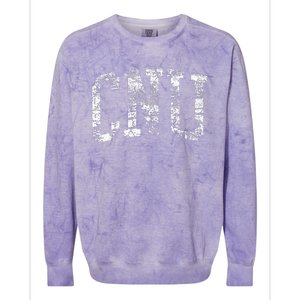 CNU Athletic Arch College University Alumni Colorblast Crewneck Sweatshirt