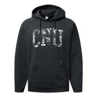 CNU Athletic Arch College University Alumni Performance Fleece Hoodie