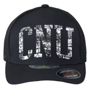 CNU Athletic Arch College University Alumni Flexfit Unipanel Trucker Cap