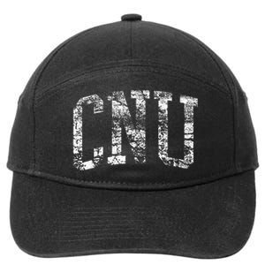 CNU Athletic Arch College University Alumni 7-Panel Snapback Hat