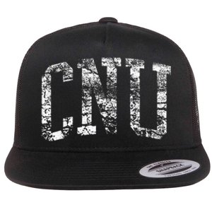 CNU Athletic Arch College University Alumni Flat Bill Trucker Hat