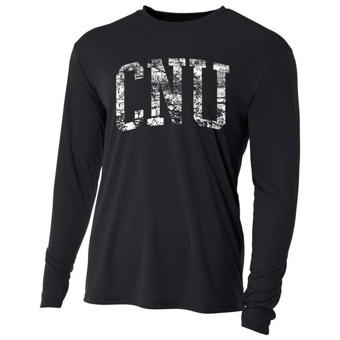 CNU Athletic Arch College University Alumni Cooling Performance Long Sleeve Crew