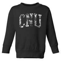 CNU Athletic Arch College University Alumni Toddler Sweatshirt