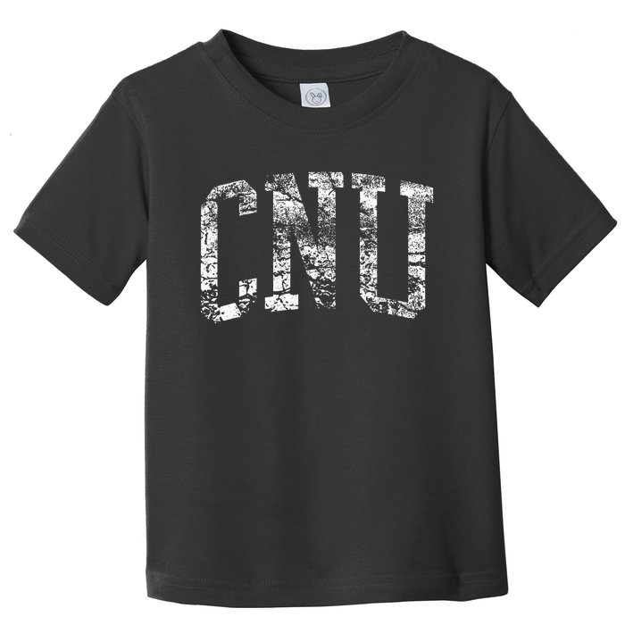 CNU Athletic Arch College University Alumni Toddler T-Shirt