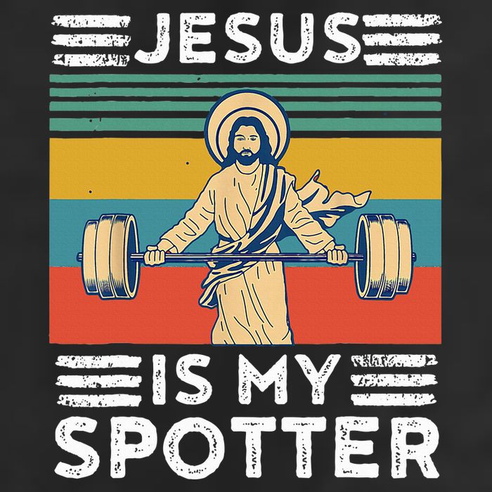 Christian Athlete Apparel Workout Gym Jesus Is My Spotter 11oz C Handle Ceramic Mug