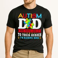 Autism Dad Autism Mom Fathers Day Autism Dad Family Matching Cooling Performance Crew T-Shirt