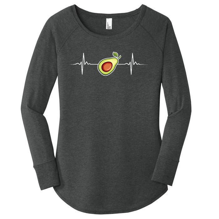 Cool Avocado Art For Women Guacamole Avocado Lovers Women's Perfect Tri Tunic Long Sleeve Shirt