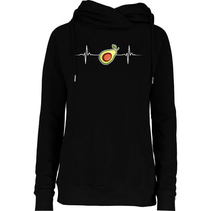 Cool Avocado Art For Women Guacamole Avocado Lovers Womens Funnel Neck Pullover Hood