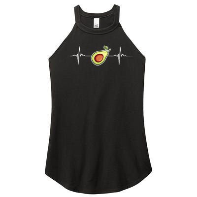 Cool Avocado Art For Women Guacamole Avocado Lovers Women's Perfect Tri Rocker Tank