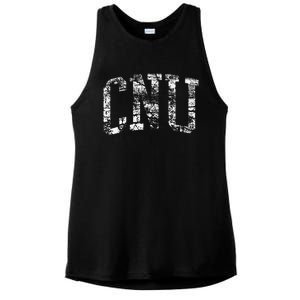 CNU Athletic Arch College University Alumni Ladies PosiCharge Tri-Blend Wicking Tank