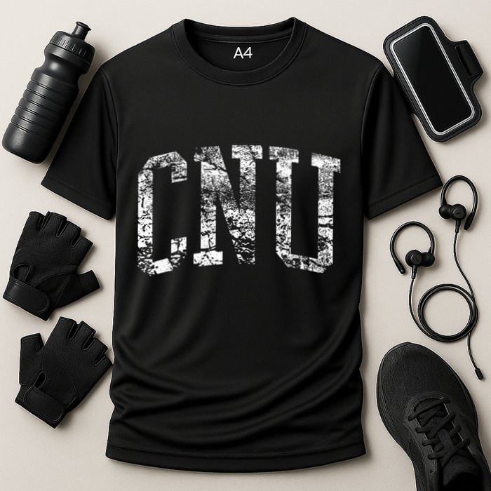 CNU Athletic Arch College University Alumni Performance Shirt