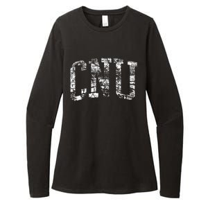 CNU Athletic Arch College University Alumni Womens CVC Long Sleeve Shirt