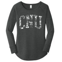 CNU Athletic Arch College University Alumni Women's Perfect Tri Tunic Long Sleeve Shirt