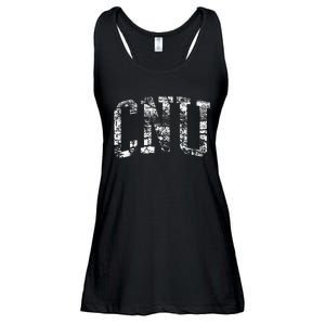 CNU Athletic Arch College University Alumni Ladies Essential Flowy Tank