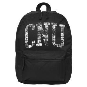 CNU Athletic Arch College University Alumni 16 in Basic Backpack