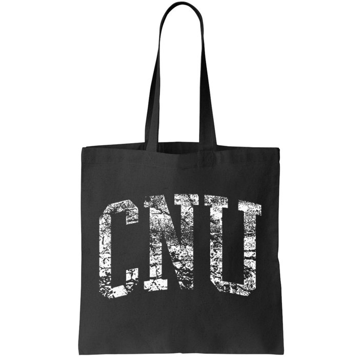 CNU Athletic Arch College University Alumni Tote Bag