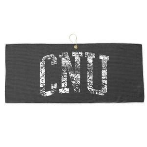 CNU Athletic Arch College University Alumni Large Microfiber Waffle Golf Towel