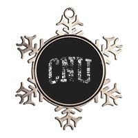 CNU Athletic Arch College University Alumni Metallic Star Ornament