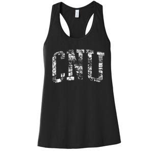 CNU Athletic Arch College University Alumni Women's Racerback Tank