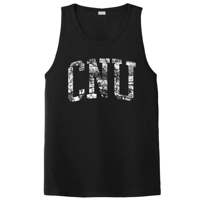 CNU Athletic Arch College University Alumni PosiCharge Competitor Tank