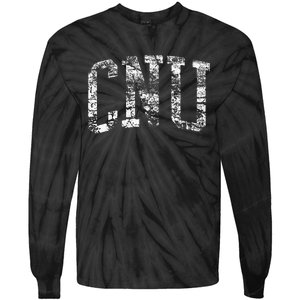 CNU Athletic Arch College University Alumni Tie-Dye Long Sleeve Shirt