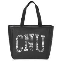 CNU Athletic Arch College University Alumni Zip Tote Bag