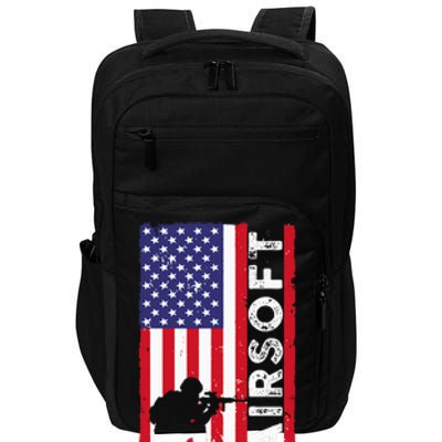 Cute Airsoft Art For Airsoft Player Airsofter Impact Tech Backpack